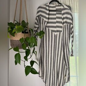 Striped Cardigan